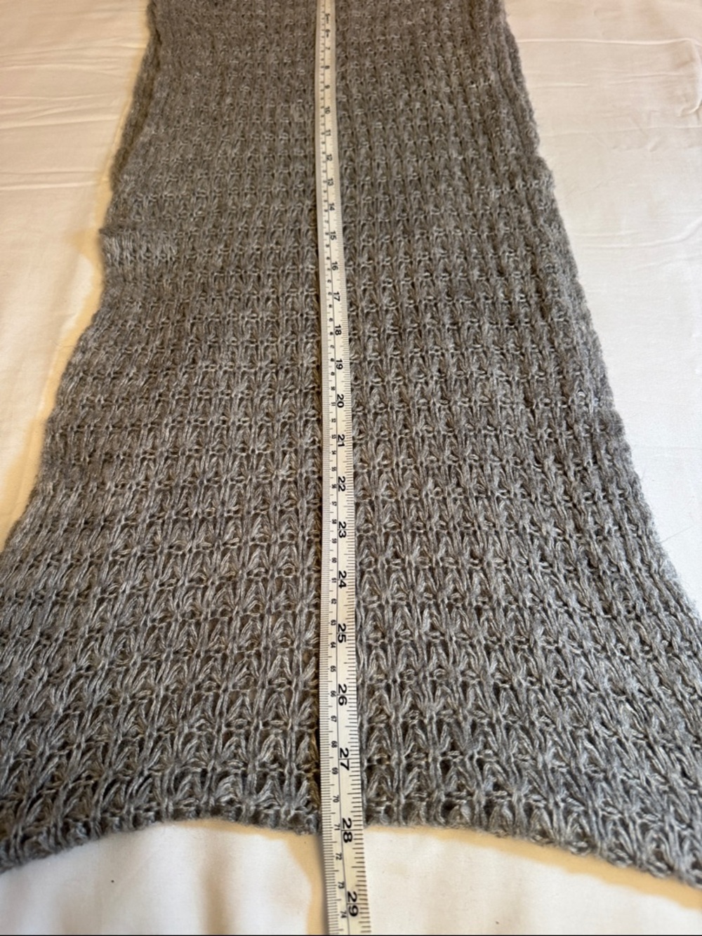 Cotton On Heather Gray Knit Infinity Scarf - Picture 2 of 5